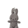 Miffy Keychain Corduroy Dark Grey - 10 cm - 4"