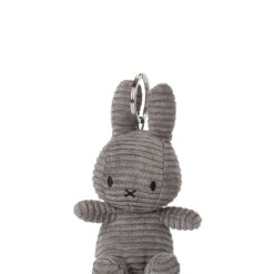 Miffy Keychain Corduroy Dark Grey - 10 cm - 4"