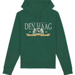 Hoodie groen wapen Den Haag