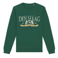 Crew neck sweater Den Haag groen