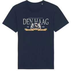 T-Shirt Wapen Den Haag blauw custom print