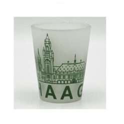 Shotglas Den Haag groen