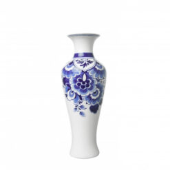 Vaas slank bloemen