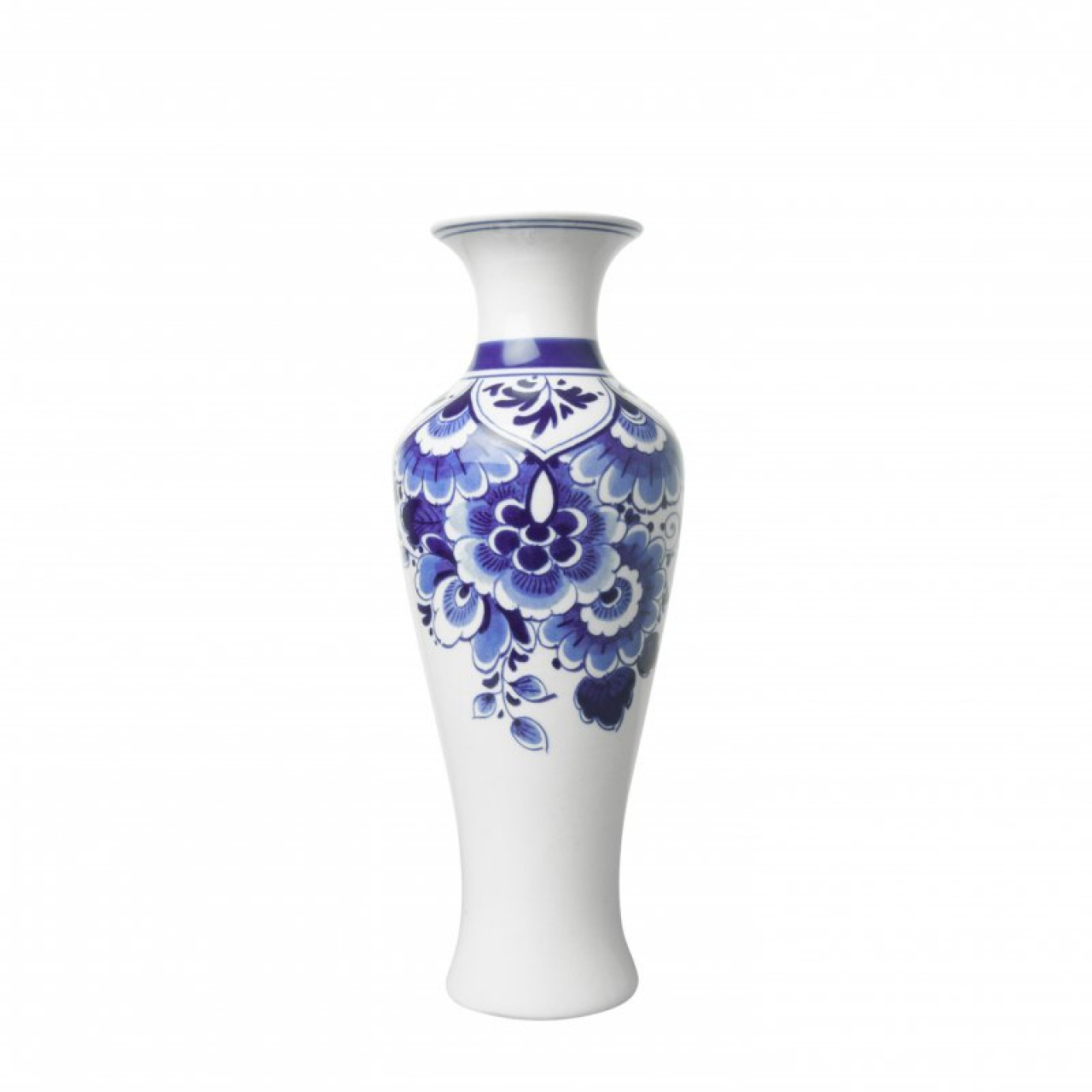 Vaas slank bloemen